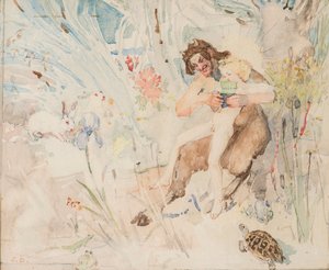 Pan, c.1895 by John Duncan