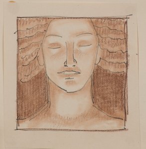 Untitled [Male face]
