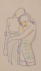 Untitled [Naoise and Deirdre] by John Duncan