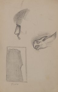 Untitled [Pencil sketches]