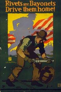 Rivets are Bayonets, Drive Them Home!