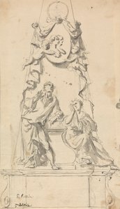 Design for Funerary Monument by John Eckstein