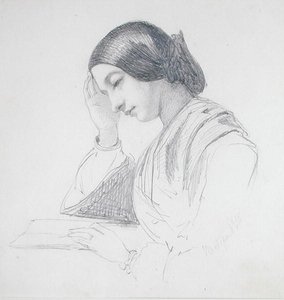 Head of a Girl by John Evan Hodgson