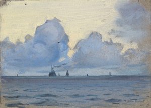 Seascape, Late 19th Century - Mid 20th Century by John Everett