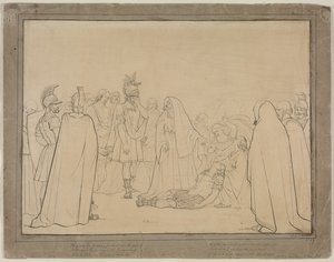 Aeneas Shown the Body of Pallas from Virgil