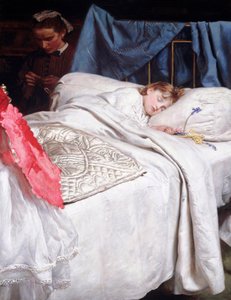 Asleep by John Everett Millais