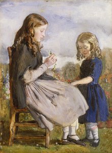Garland Weavers, c.1846 by John Everett Millais