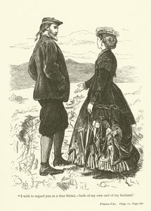 Illustration for Phineas Finn by Anthony Trollope by John Everett Millais