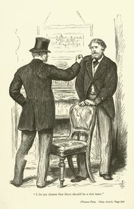 Illustration for Phineas Finn by Anthony Trollope by John Everett Millais