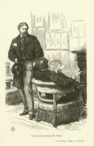 Illustration for Phineas Finn by Anthony Trollope by John Everett Millais