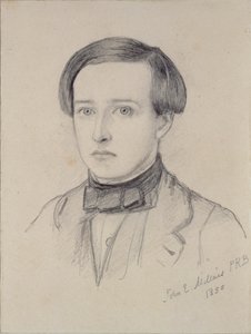 Portrait of Charles Allston Collins, 1850 by John Everett Millais