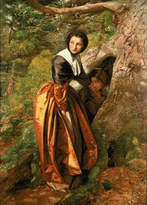 The Proscribed Royalist, 1651 by John Everett Millais