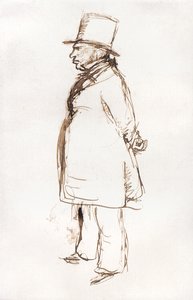 Turner On Varnishing Day At The Royal Academy by John Everett Millais