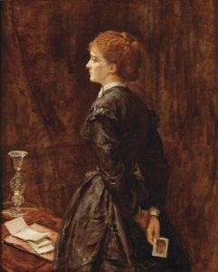 Yes or No? by John Everett Millais