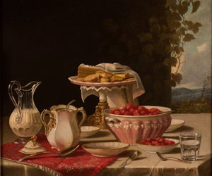 Strawberries and Cream, 1879