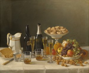 Wine, Cheese, and Fruit