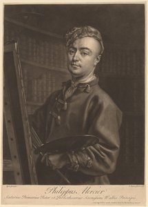 Philip Mercier by John Faber II after Philip Mercier