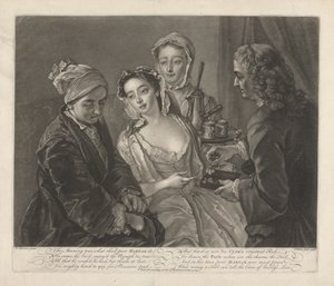 The Morning Rose, What Shall Poor Harpax Do! by John Faber the younger