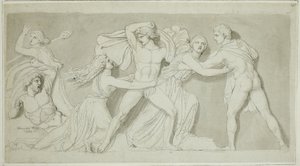 Amphion and Zethus Delivering their Mother Antiope from the Fury of Dirce and Lycus