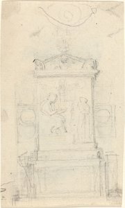 Design for the Tomb of Dr. Joseph Warton by John Flaxman