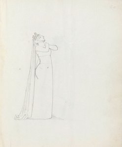Mrs Siddons as Constance by John Flaxman