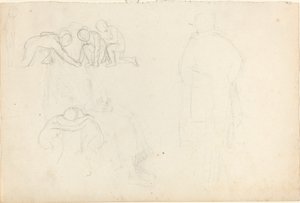 Sheet of Studies by John Flaxman