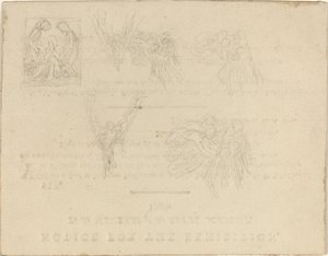 Sheet of Studies by John Flaxman