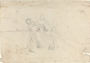 Sheet of Studies by John Flaxman