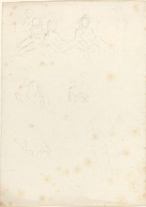 Studies of Seated and Reclining Figures