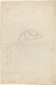 Study of a Semi-Reclining Figure by John Flaxman