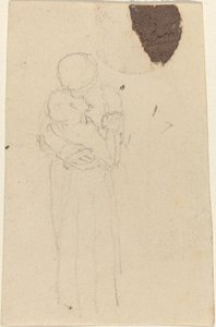 Two Figures Embracing by John Flaxman