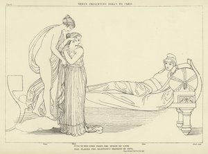 Venus presenting Helen to Paris