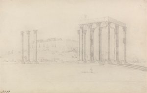 Temple of Jupiter, Athens by John Foster