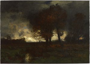 A Stormy Day, 1887 by John Francis Murphy