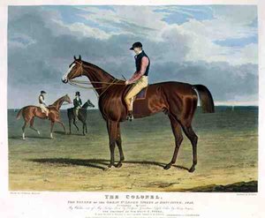 The Colonel, the Winner of the Great St. Leger Stakes at Doncaster by John Frederick Herring Snr