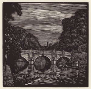 Cambridge: Clare Bridge by John Frederick Greenwood