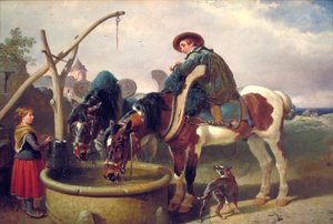 Horses at a Well