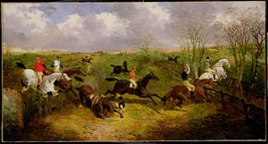 A Steeplechase by John Frederick Herring Jnr