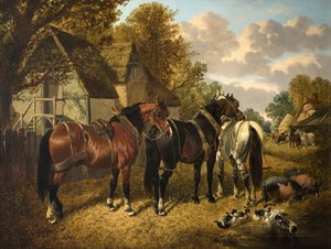 Ready for the Plough by John Frederick Herring Senior