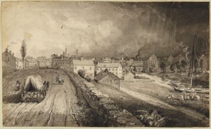 Connecticut Mill Town by John Frederick Kensett