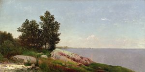 Long Island Sound at Darien by John Frederick Kensett