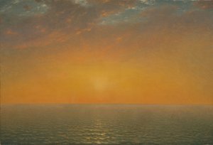 Sunset on the Sea by John Frederick Kensett