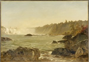 View of Niagara Falls, c.1851-52 by John Frederick Kensett