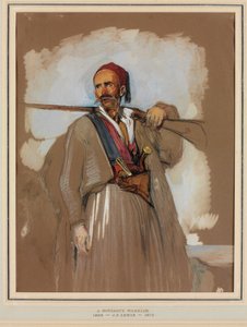 A Suliote Warrior by John Frederick Lewis