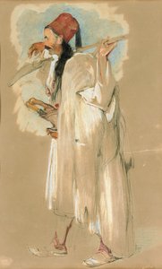 A Suliote Warrior by John Frederick Lewis