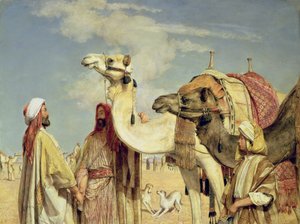 Greetings in the Desert, Egypt by John Frederick Lewis