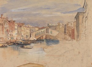 Venice: The Grand Canal and Rialto by John Frederick Lewis