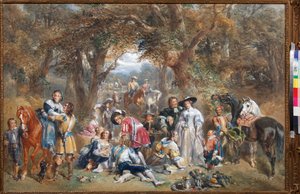 Pastoral Festival in the Time of Charles II by John Frederick Tayler