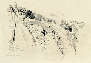 On the Mount of Olives, Where The Disciples Slept During the Agony in the Garden by John Fulleylove