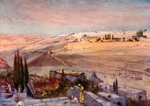 Sunrise from the Mount of Olives